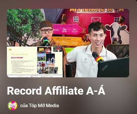 Khóa học affiliate A-Á