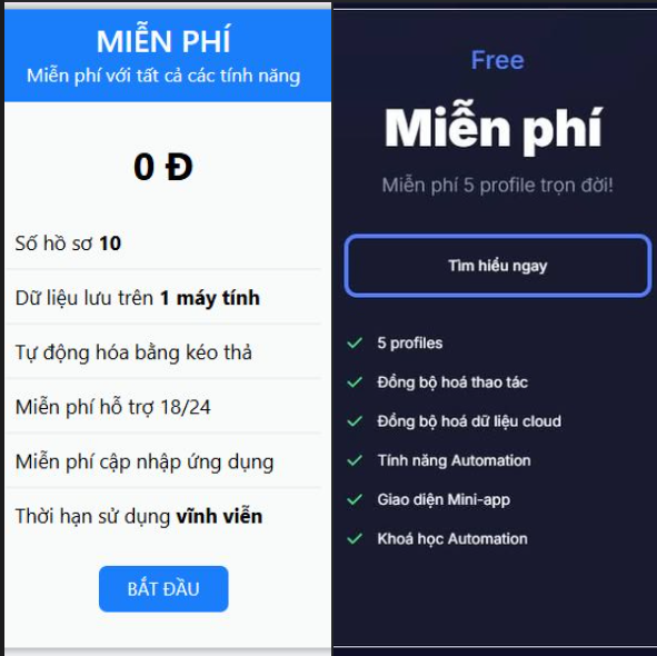 TẠO 10 TRÌNH DUYỆT FREE ĐỂ NUÔI TÀI KHOẢN