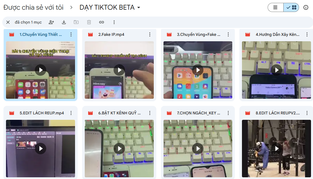 Khóc Học Reup Tiktok Beta