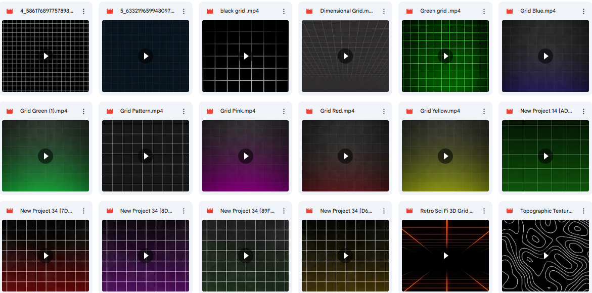 Grid background collection