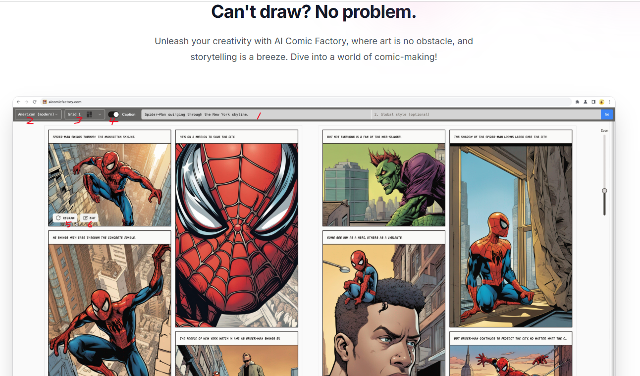 AI VẼ TRUYỆN TRANH